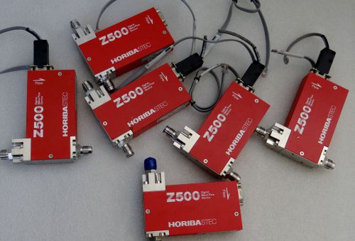 Lot 6 Horiba STEC Z500 Digital Mass Flow Controllers SEC-Z513MGX