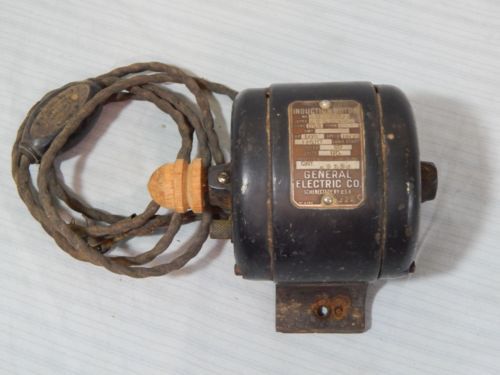 Vintage General Electric Induction Motor DSS 1/30HP