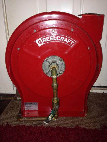 Reelcraft 1/2in retractable wall mount hose reel for sale