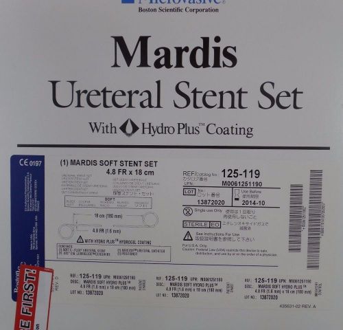 Boston Scientific 125-119 MARDIS Ureteral Set 4.8Fr x 18cm