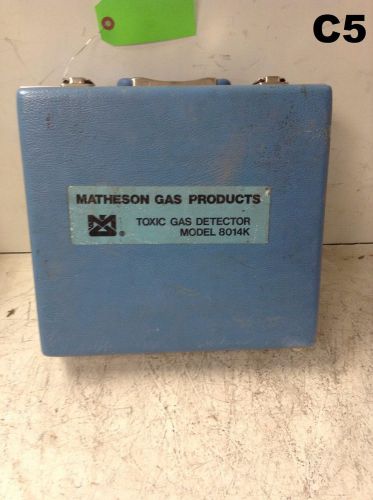 Matheson-Kitagawa Model 8014K Toxic Gas Detector System