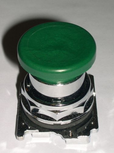Cutler-hammer, green mushroom momentary pushbutton, operator only, 10250t123 for sale