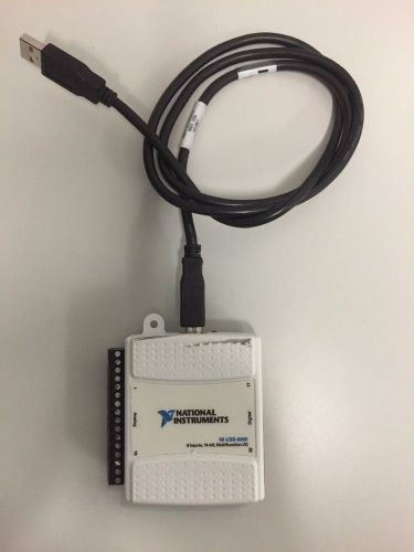 NI USB-6009 14-Bit, 48 kS/s Low-Cost Multifunction DAQ