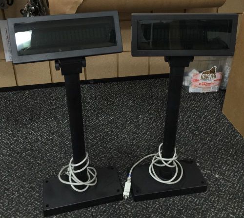 2 Point Of Sale Customer Displays - Cables Included