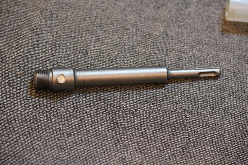 7/8&#034; male threaded shank drill chuck adapter 8&#034; long sds-plus for sale
