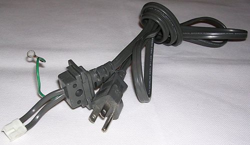 125v 3-prong power cord by shin din c: ll83298 csa spt-2 105c 3x18awg ft2 e81093 for sale