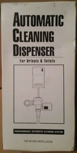 Automatic Cleaning Dispenser for Urinals &amp; Toilets Brand New Programmable System