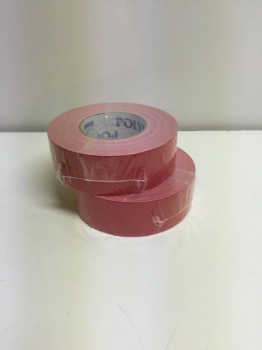 2 Rolls Polyken 223 Red 2&#034;x 60Yds Red Duct Tape Sealed Free Ship