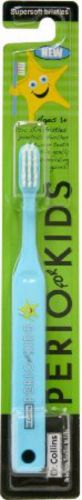 Dr.Collins Kids Perio Toothbrush (Colors Vary)