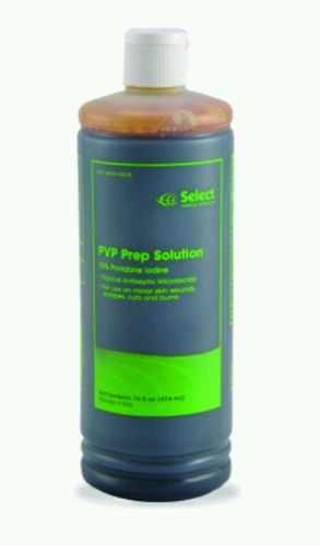 McKesson Select PVP 10% Povidone Iodine Prep Solution 16oz