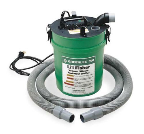 Greenlee 390 vacuum/blower power fishing system,5 gal for sale