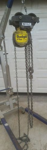 Budgit 2 ton chain hoist for sale