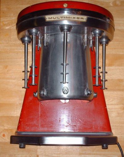 Used multi-mixer by sterling multi- products inc. model 9b (red) working) for sale