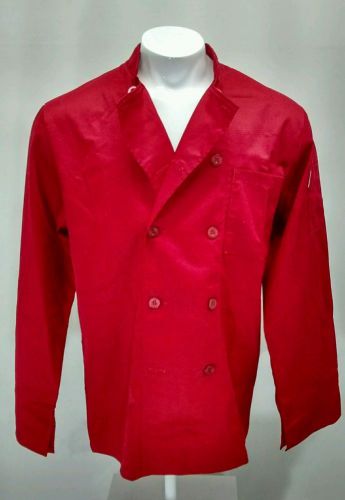New with Tags Men&#039;s Chef Works Jacket Red Size Medium NWT