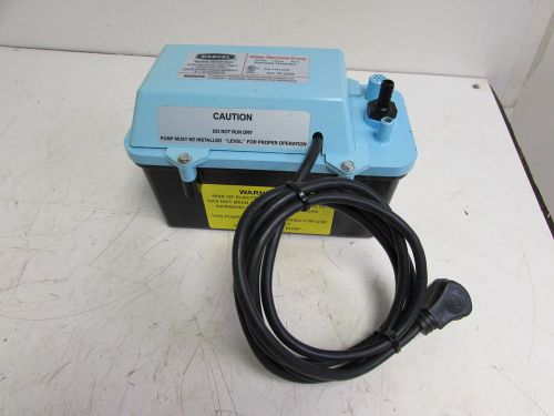 MARVEL 41011278 WATER REMOVAL PUMP 115VAC 1A 60HZ THERMALLY PROTECTED **XLNT**