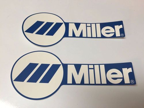 18 inch  Genuine Miller Welder Replacement Vinyl Decals  / Stickers
