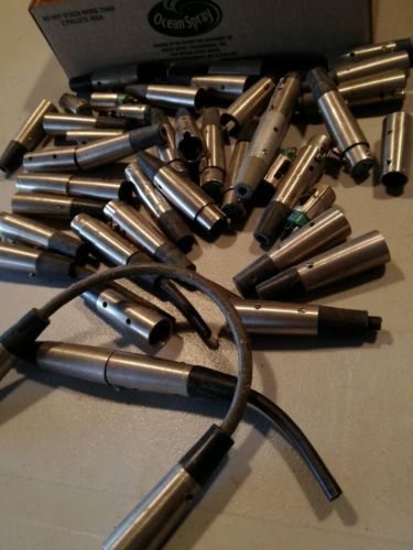 lot of 36 pcs Vintage Switchcraft mic plugs connectors USED non working