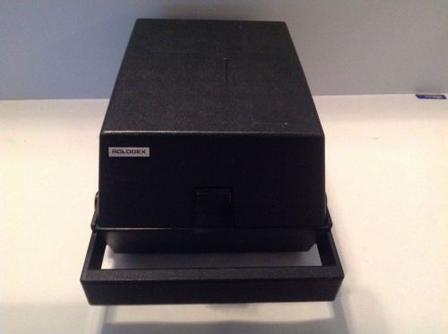 Vintage Roladex C35 Card filing system w/handle