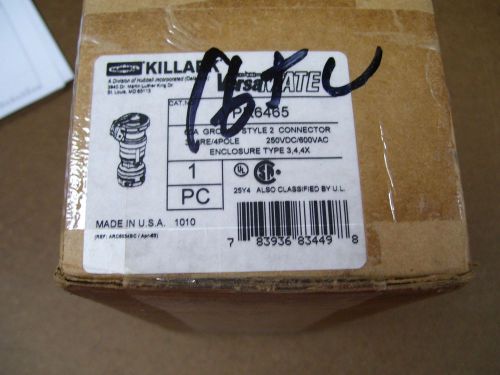 KILLARK VPR6465 CONNECTOR NEW IN BOX