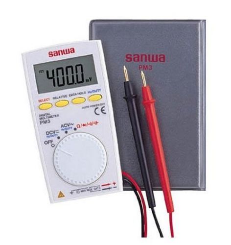 Sanwa (Sanwa Electric Instrument) digital multimeter PM-3 / Ideal for home[F/S]