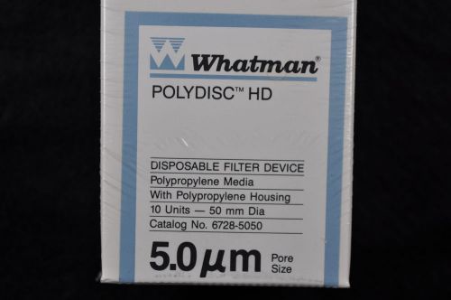 Whatman Polydisc HD 5.0 micron filter device (pack of 10)