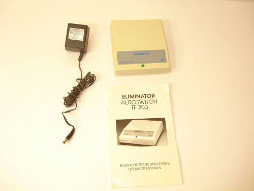 Command Eliminator AutoSwitch TF-300 Telephone Branching System FAX Phone 1 Line