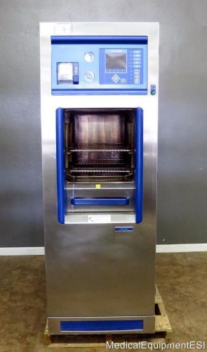 2002 getinge 433hc gravity and vacuum steam sterilizer autoclave 15862 cycles for sale