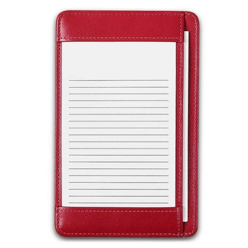 Levenger Shirt Pocket Briefcase - Red