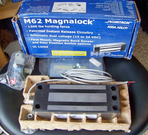 Securitron m62fg maglock face mount gate lock for sale