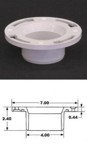 Plastic oddities pff102 aff103 3”x 4” flush-fit flange lot of 36 for sale