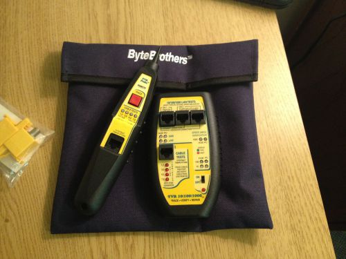 Byte Brothers TVR10/100/1000 LAN Cable Tester and Toner/Probe