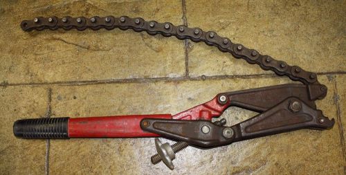 Wheeler rex chain pipe cutter 1-1/2&#034; to  6&#034; for sale