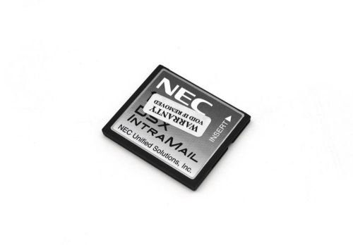 NEC DSX IntraMail 1091013 V1.3 8 Port 16 Hour Voice Mail Compact Flash Card