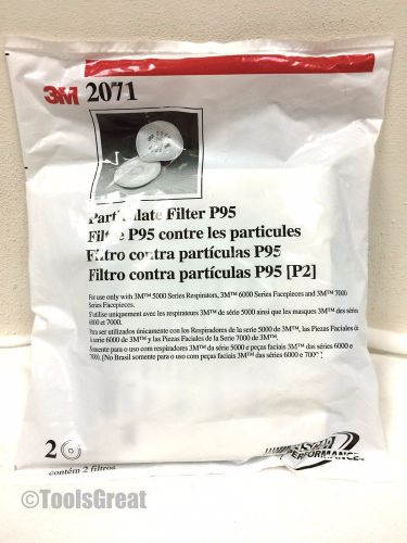 New 3M P95 2071 Respirator Particulate Filters for 3M 5000 and 7000 series