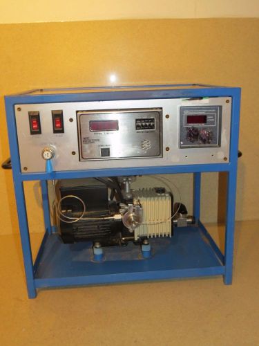 Varian model sd-40 rotary pump set-granville 275 meter &amp; gauge-ncc control-(sd4) for sale