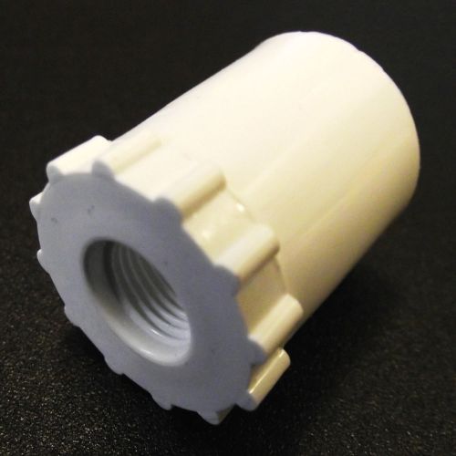 (10) 1/2&#034; PVC ADAPTORS FOR AUTOMATIC WATERER DRINKER CUP /NIPPLE CHICKEN POULTRY
