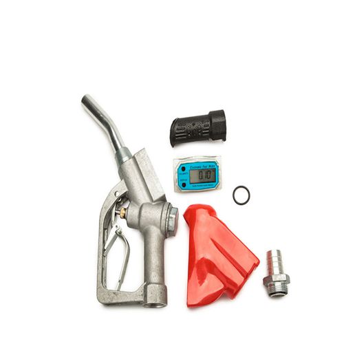 Fuel gasoline diesel petrol oil delivery gun nozzle dispenser with flow meter for sale