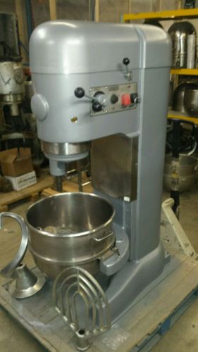 Hobart 80 qt m802 mixer 3 hp with stainless steel bowl tools for sale