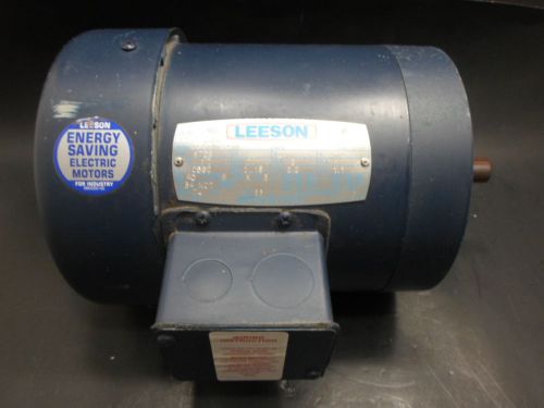 New leeson electric motor c6t17fk51b, c6t17fk51b ho4b, 1/2 hp, 1725 rpm, nnb for sale
