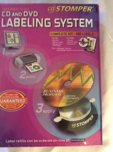 Cd And Dvd Labeling System