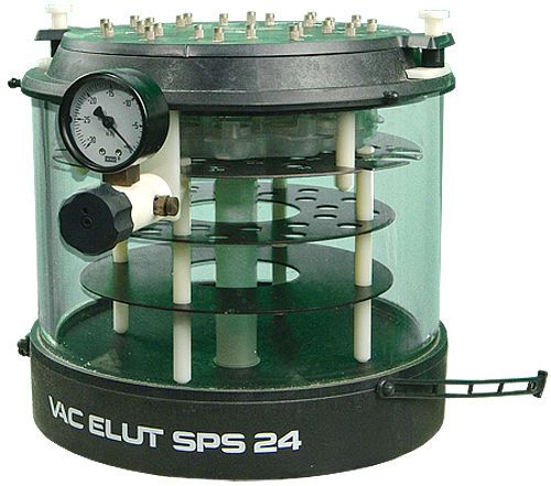 Varian analytichem vac elut sps 24 hplc lab vacuum manifold 1223-4022, 24-port for sale