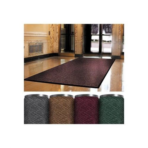 &#034;Superior Vinyl Carpet Mat, 3&#039;x5&#039;, Brown, 1/Each&#034;
