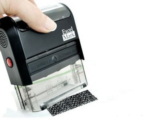 ExcelMark Identity Theft Protection Stamp - Standard Size (7/8&#034; X 2-5/16&#034;)