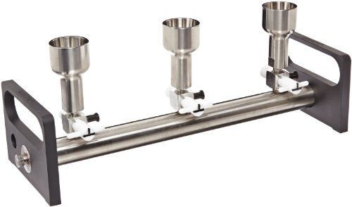 Nalgene stainless steel vacuum manifold, 3-place for sale