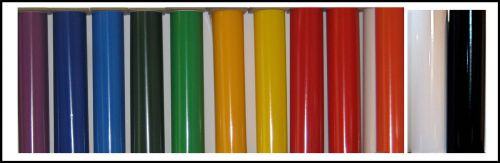 Self Adhesive Glossy Vinyl for vinyl cutter plotter - 10 yards of any color