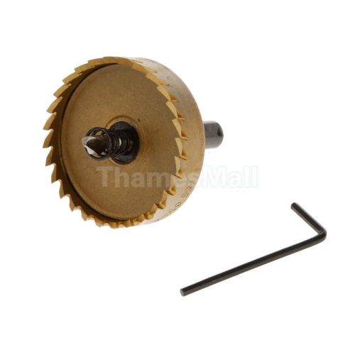 53mm durable high speed steel drilling drill bit hole saw metal alloy cutter for sale