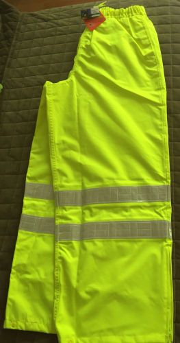 Reflexite reflective night safety visibility protective  luminator pants xl for sale