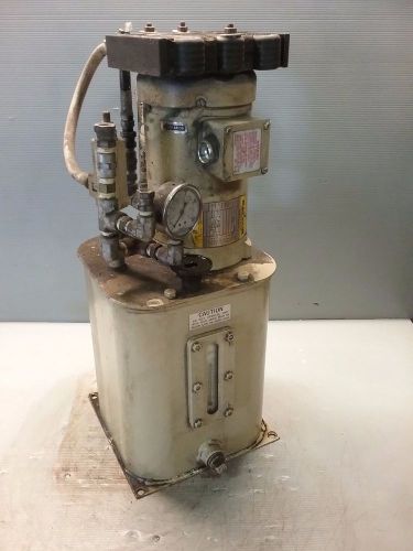 Double a circuitpak hydraulic power unit w/baldor motor_t3v90-10-l-d-t-cw-a1 for sale