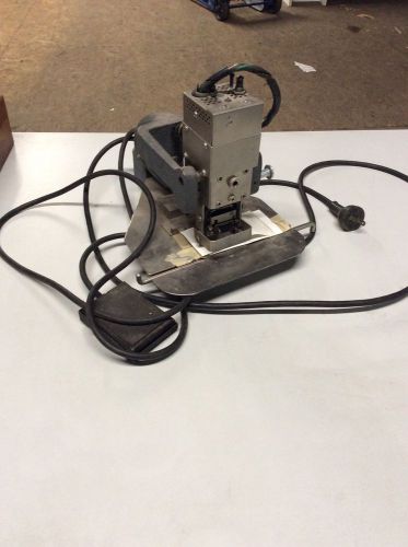 Roberts E21 Numbering Machine W/ Foot Pedal