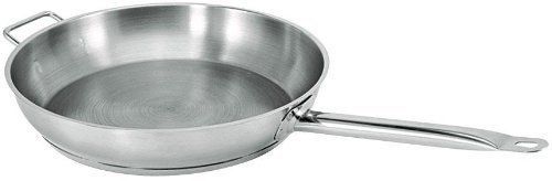 Update International SFP-12 12&#034; Induction Ready Natural Finish S/S Fry Pan